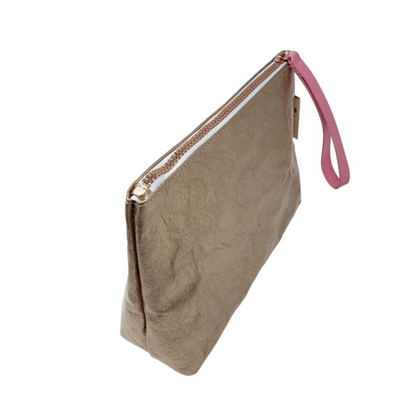 Victoria’s Secret PINK BEAUTY MAKEUP OAT BAG CASE COLLECTION WRISTLET AUTHENTIC - Picture 6 of 7